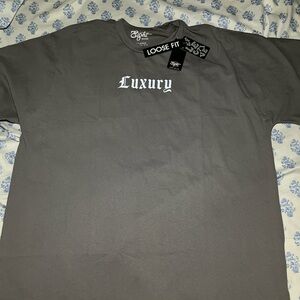 Gray Short Sleeve Men's Tee